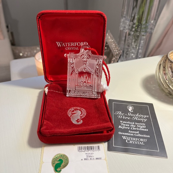 🎄1995 Waterford Society Annual Ornament.  ‘Twas the Night Before Christmas. - Picture 2 of 12
